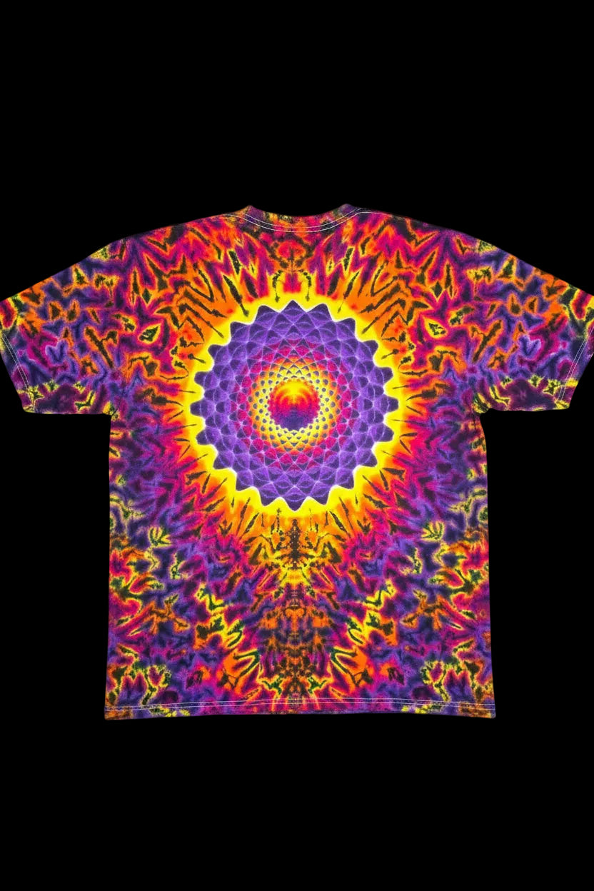 Tie Dye Solar Mandala T-Shirt