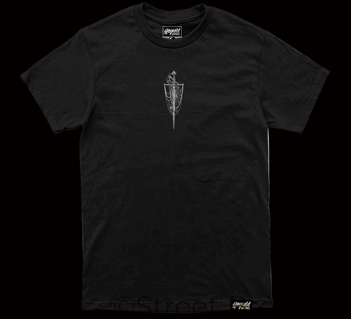 Dark Knight Graveyard Tee – Gothic Streetwear