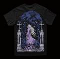 Dark Knight Graveyard Tee – Gothic Streetwear