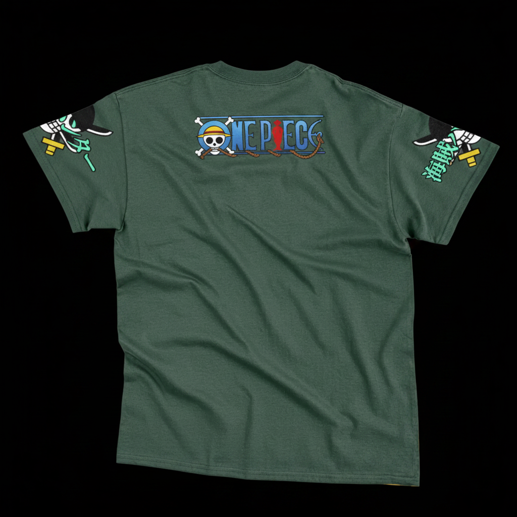 T-Shirt ZORO™ Three Swords — Anime Streetwear