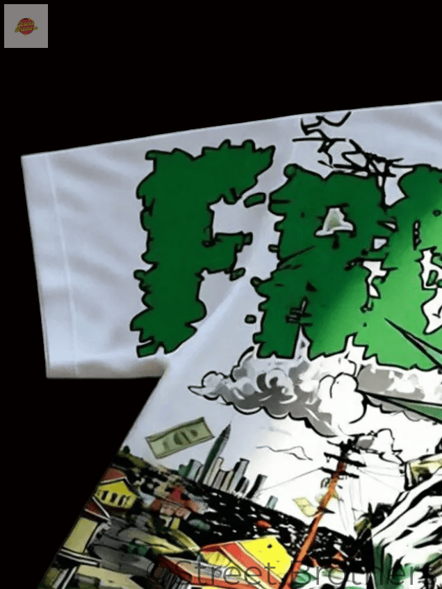 FREEDOM Graphic Tee - Détail lettrage FREEDOM