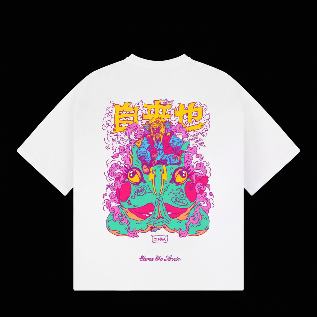 T-Shirt Gama Ero Sennin™ — Anime Pop Art Streetwear