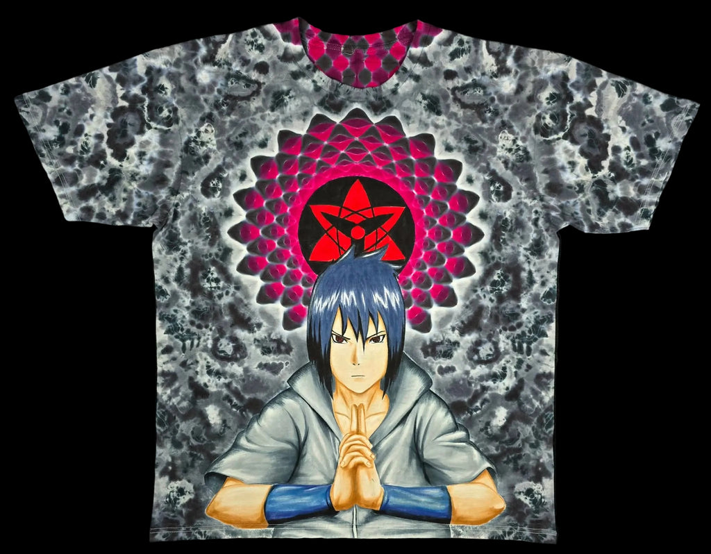 Tie Dye T-Shirt Anime — Sasuke