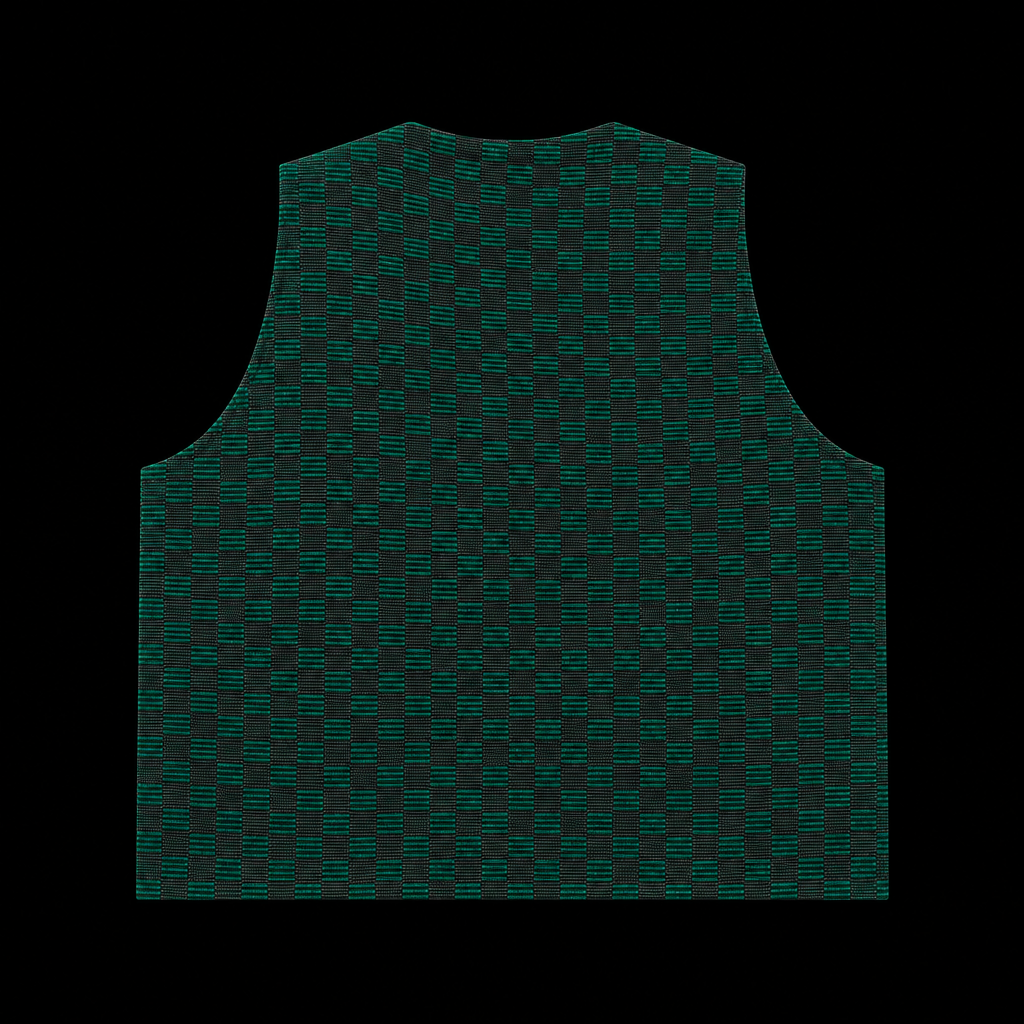 Gilet Kanvô Green face