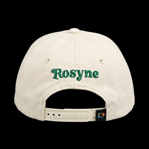 Casquette RC Cauris écrue de dos sur fond noir