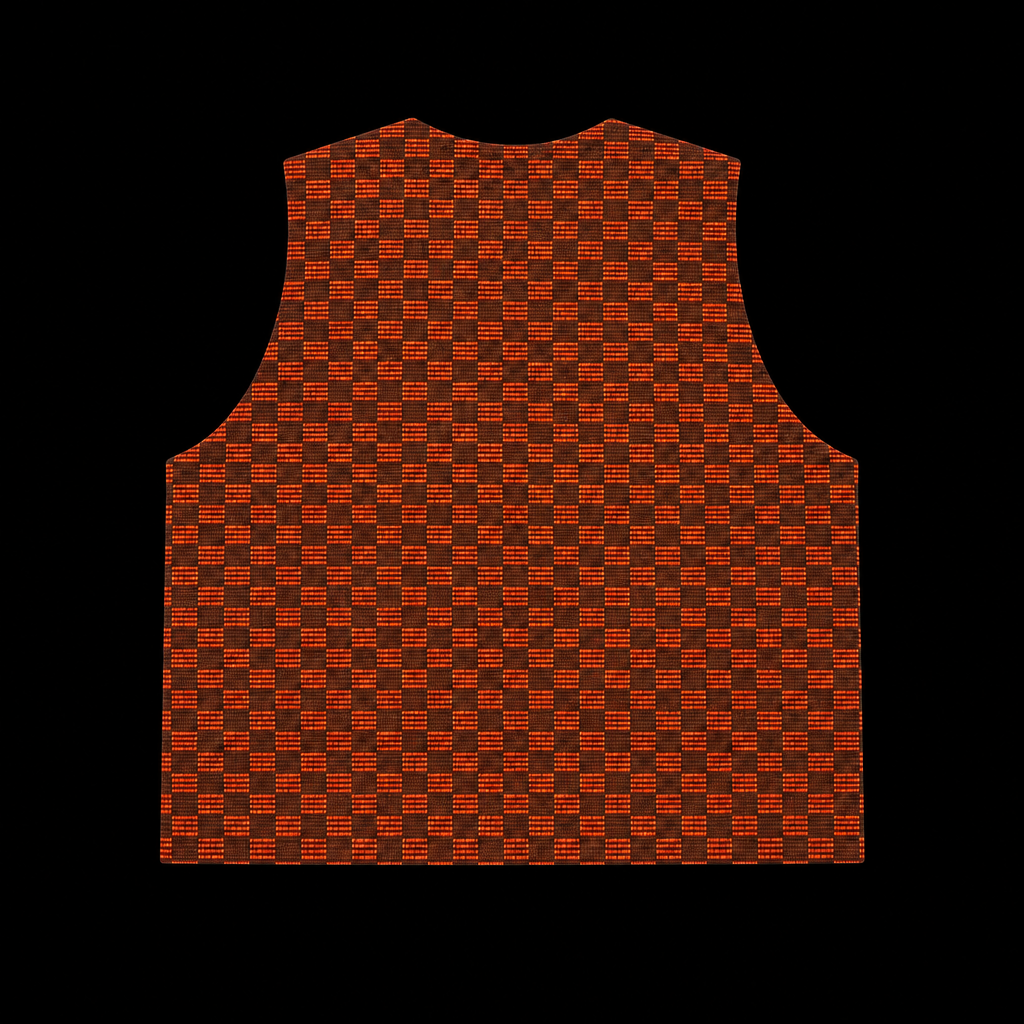 Gilet Kanvô Orange dos