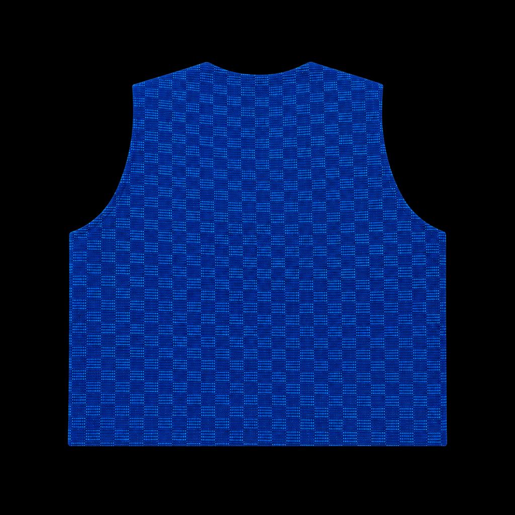 Gilet Kanvô Blue face
