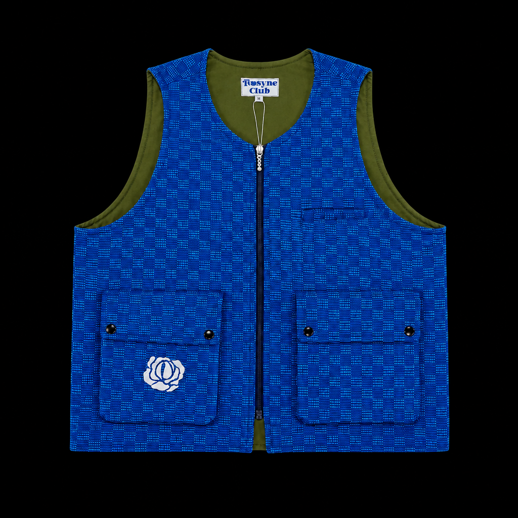 Gilet Kanvô Blue dos