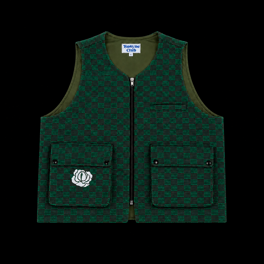Gilet Kanvô Green dos