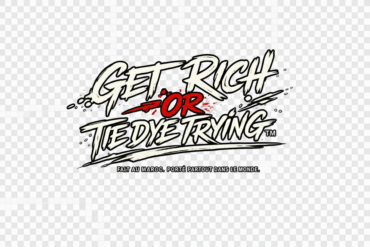 GET RICH OR TIE DYE TRYING™